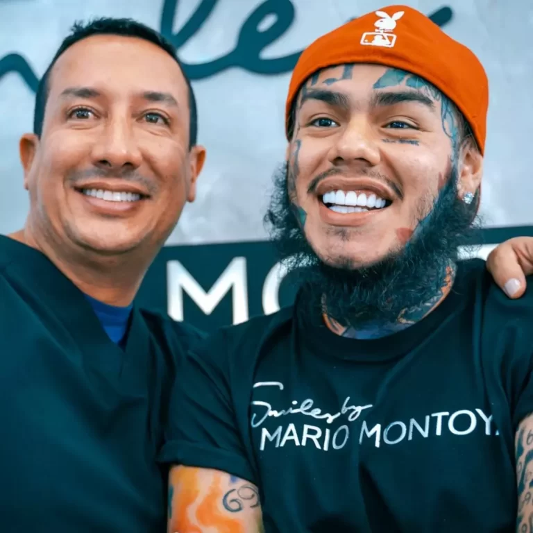 Dr. Mario Montoya with the client 6ixnine